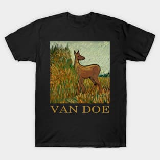 Van Doe - Van Gogh Style Deer T-Shirt